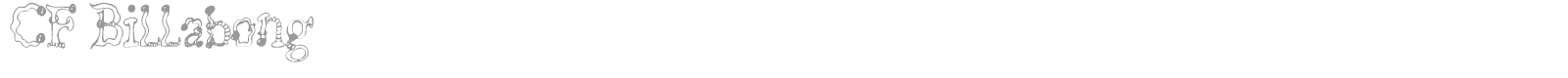 CF Billabong font preview