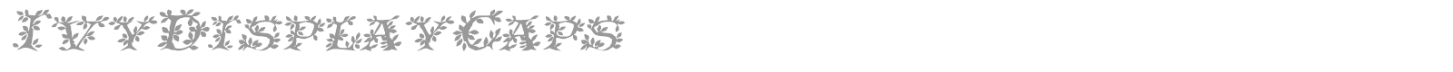 IvyDisplayCaps font preview