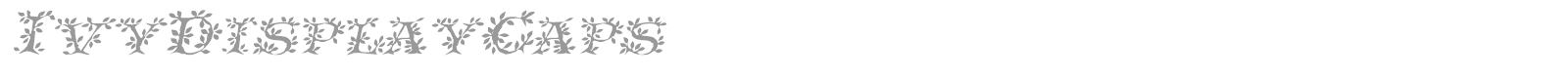 IvyDisplayCaps font preview