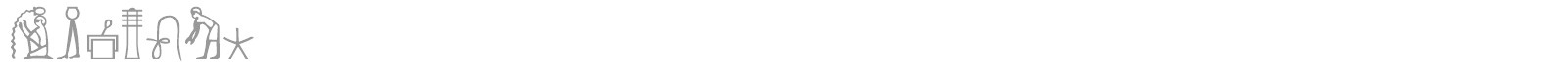 KingTut font preview