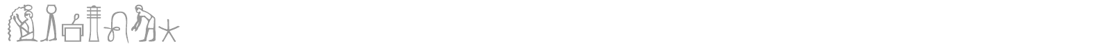 KingTut font preview