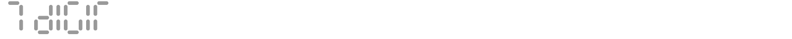 7 digit font preview