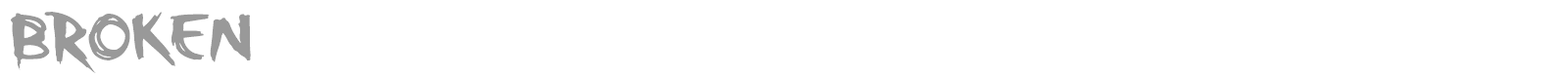Broken font preview