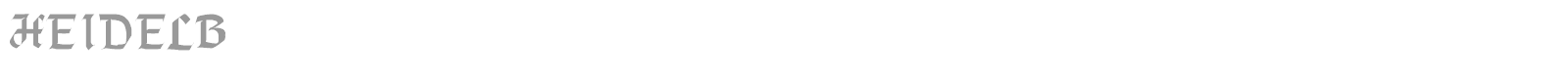HEIDELB font preview