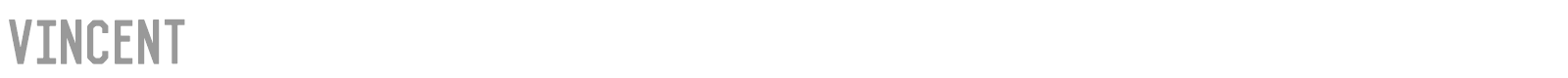 Vincent font preview