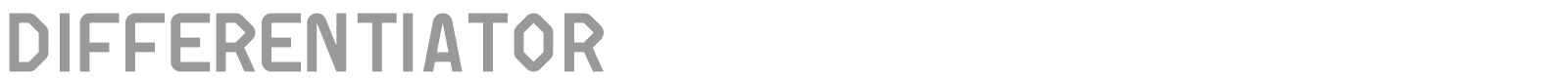 Differentiator font preview