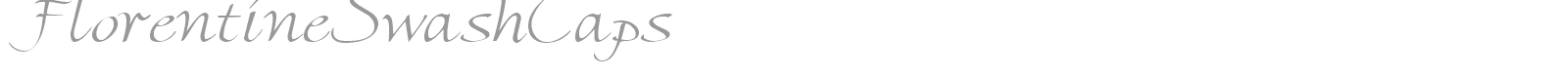 FlorentineSwashCaps font preview