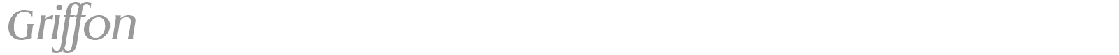 Griffon font preview