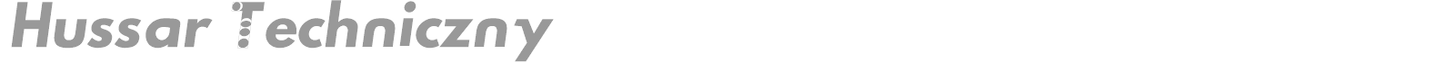 Hussar Techniczny font preview