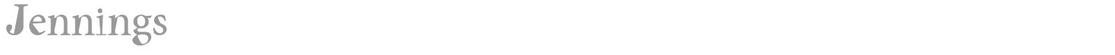 Jennings font preview