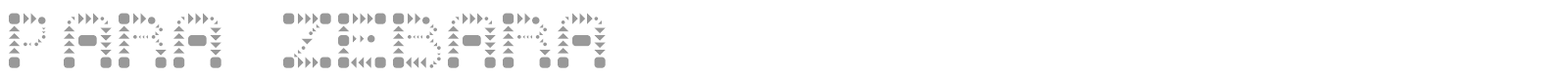 Para Zebara font preview