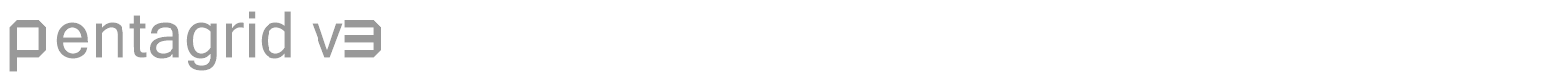 Pentagrid v3 font preview