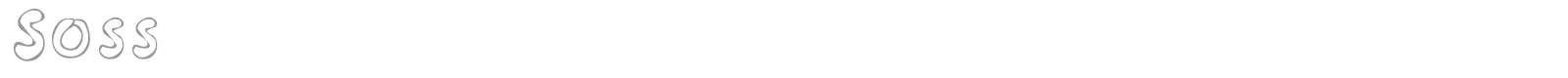 Soss font preview