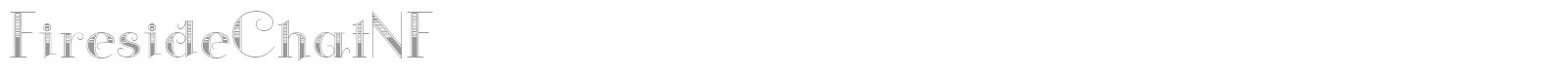 FiresideChatNF font preview