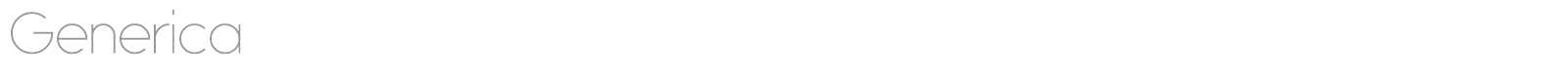 Generica font preview