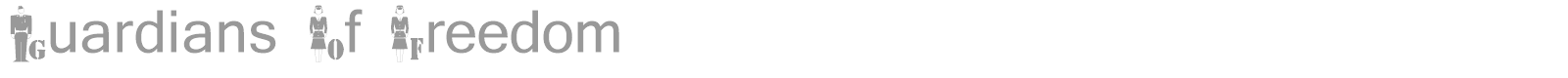 Guardians Of Freedom font preview