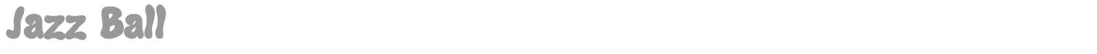 JazzBall font preview