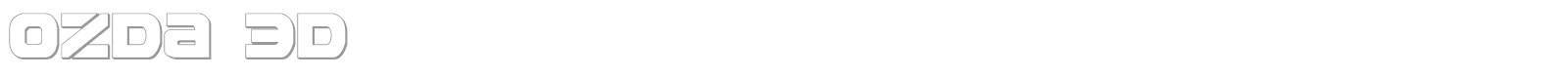 Ozda Leftalic font preview