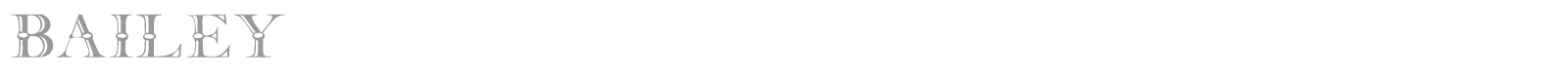 BAILEY font preview