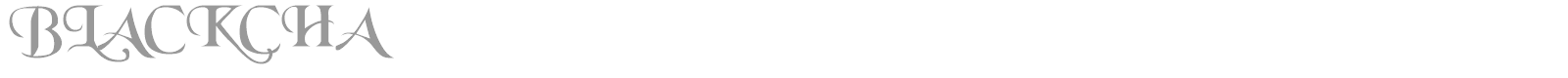 BLACKCHA font preview