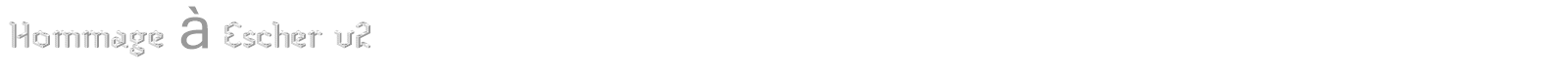 Hommage font preview