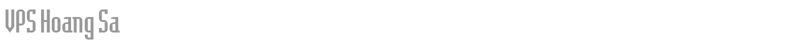 VPS Hoang Sa font preview