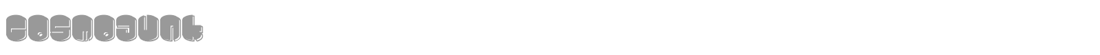 Cosmojunk font preview