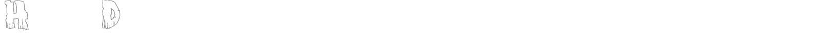 Heavy Debris font preview