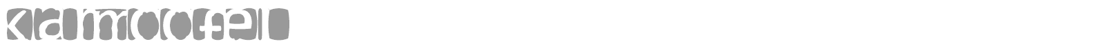 karmoofel font preview
