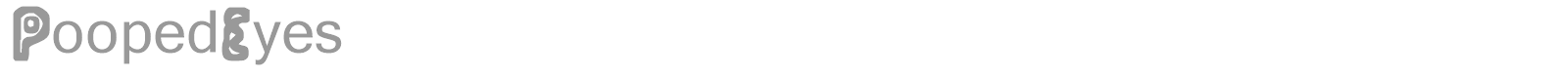 PoopedEyes font preview