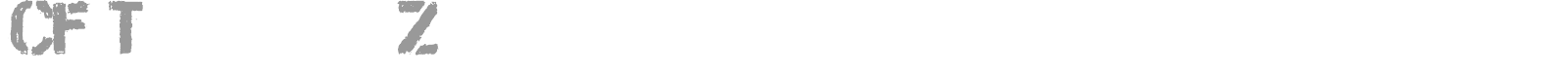 CF Trash Zone font preview