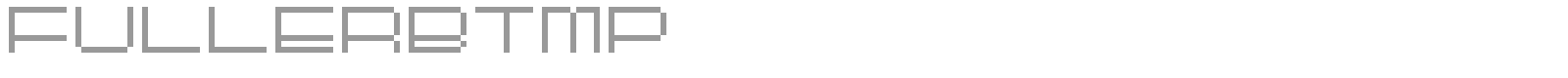 Fuller BTMP font preview