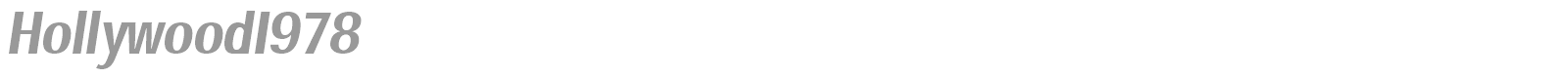 Hollywood1978 font preview