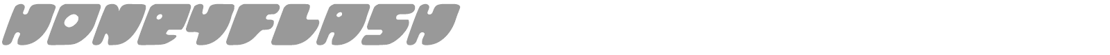 Honeyflash font preview