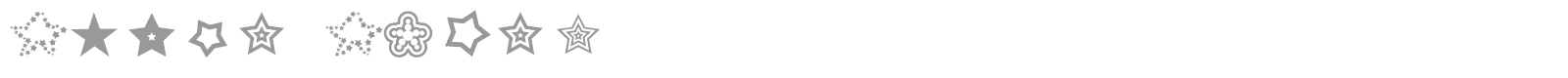 super stars font preview