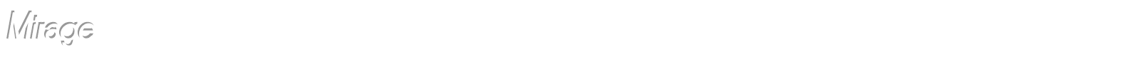 Mirage font preview