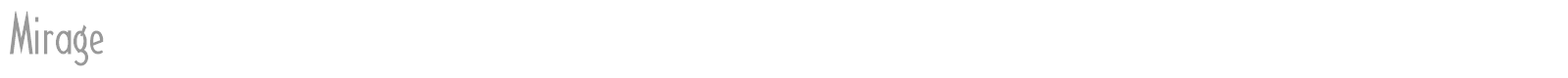Mirage font preview