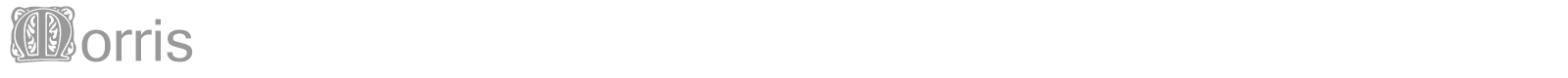 Morris font preview