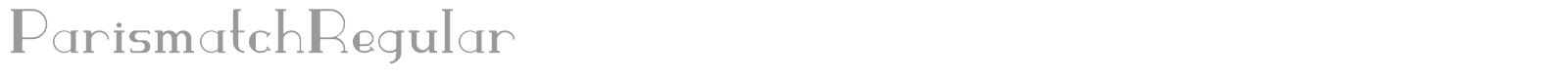 ParismatchBright font preview
