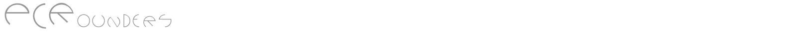 PCRounders font preview