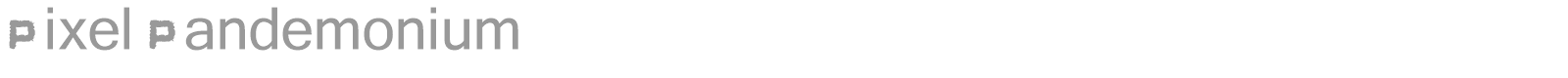 Pixel Pandemonium font preview