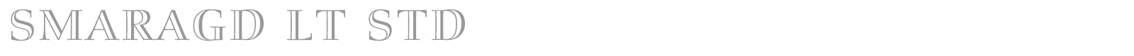 Smaragd LT Std font preview