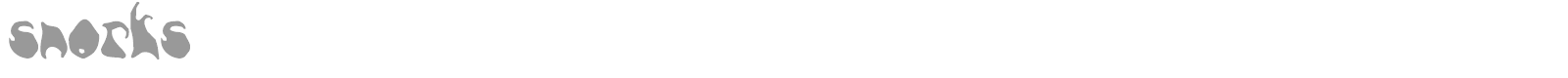 Snorks font preview