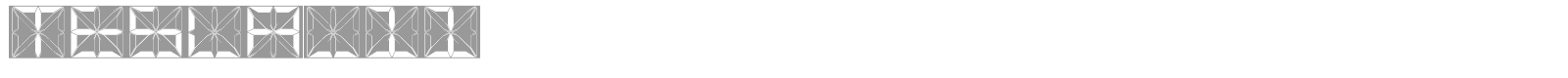 TESLA_11 font preview