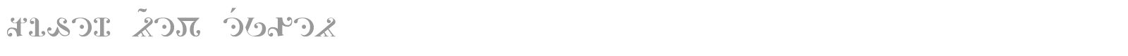 Times New Elven font preview