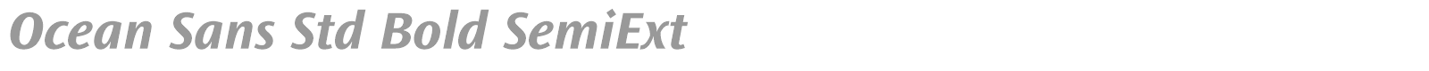 Ocean Sans Std font preview