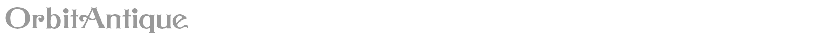 OrbitAntique font preview