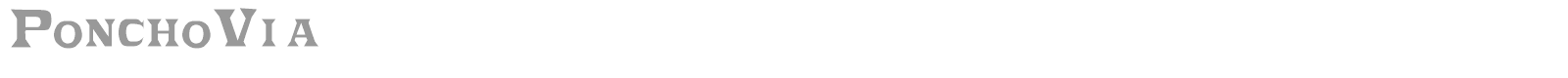 PonchoVia font preview
