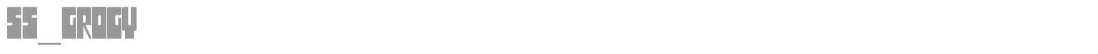 SS_Grogy font preview