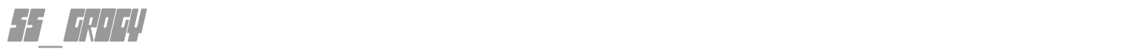SS_Grogy font preview
